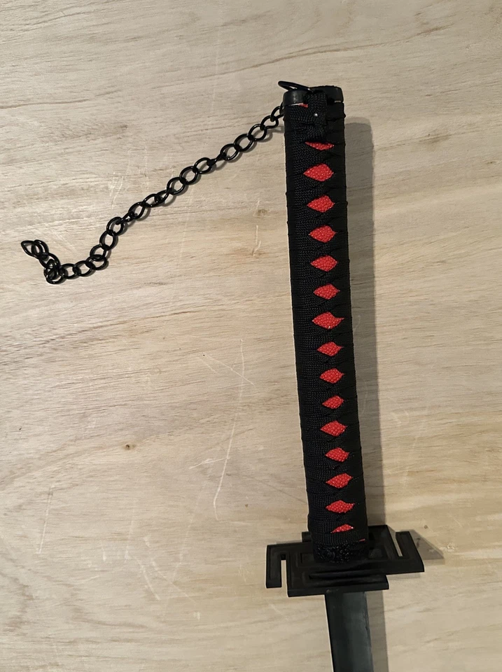Blanqueador Ichigo Falso Bankai - Réplica de utilería de espada de metal Foto 4 de 4