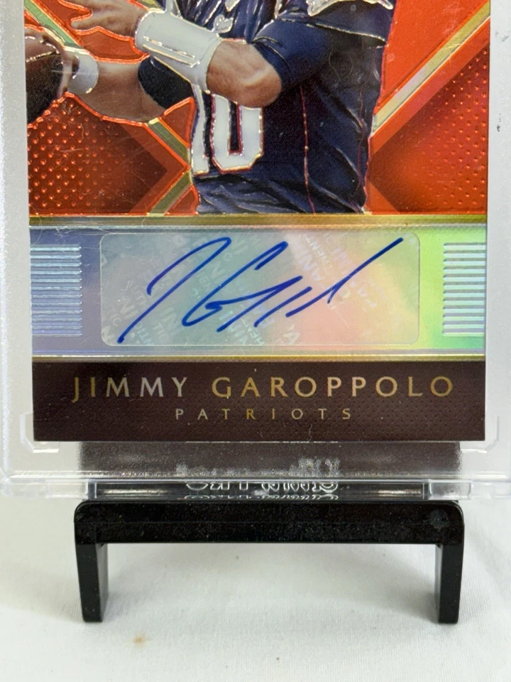 2014 Select  Prizm Auto Jimmy Garoppolo Rookie #35/35  #RA-JG - Image 2 of 4