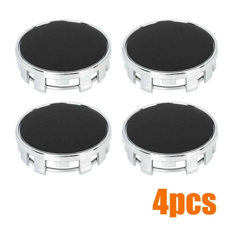 4PCS 54mm 9 Lugs Silver Car Wheel Tyre Center Hub Caps Cover Parts Accessories — 第 2/4 张图片