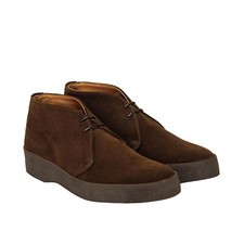 Sanders Hi-Top Chukka Boot in Polo Snuff Suede