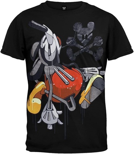 Bloc 28 Epic Mickey Mouse Acid Drip T-Shirt New without Tag - Picture 2 of 3