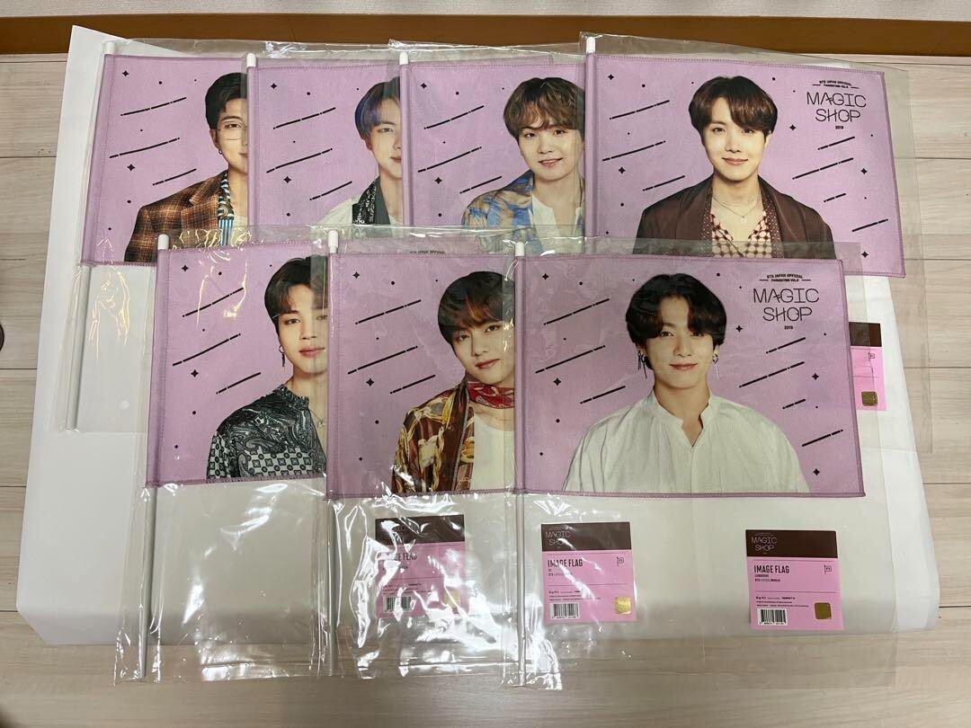 BTS IMAGE FLAG All Complete Set BTS JAPAN OFFICIAL