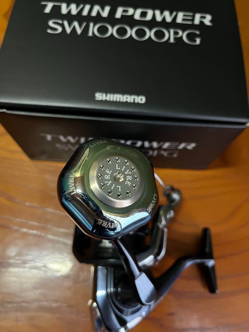 SHIMANO TWIN POWER SW 10000PG 21 Spinning Reel w/ LIVRE
