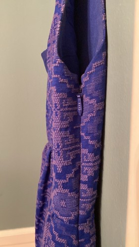 maeve anthropologie dress With Pockets; Size 2 - Blue And Purple - Sleeveless - Picture 5 of 10