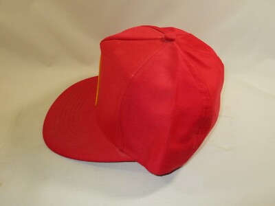 Vtg. NOS USS Philippine Sea CV47 Red Snapback Cap/Hat Men display picture 3