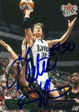 Katie Smith autographed Basketball Card (Minnesota Lynx) 2002 Fleer Ultra #3