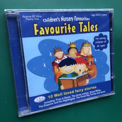 FAVOURITE TALES Children's Nursery Stories CD Snow White Great Big Turnip SEALED