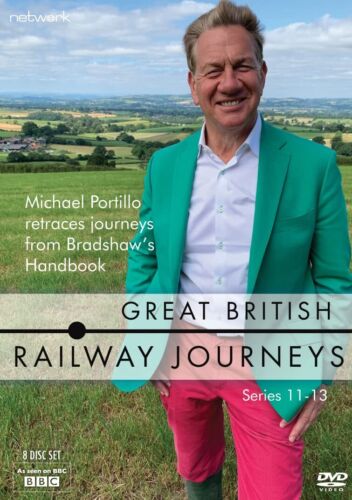Great British Railway Journeys: Series 11 to 13 (DVD) Michael Portillo - Imagen 1 de 4