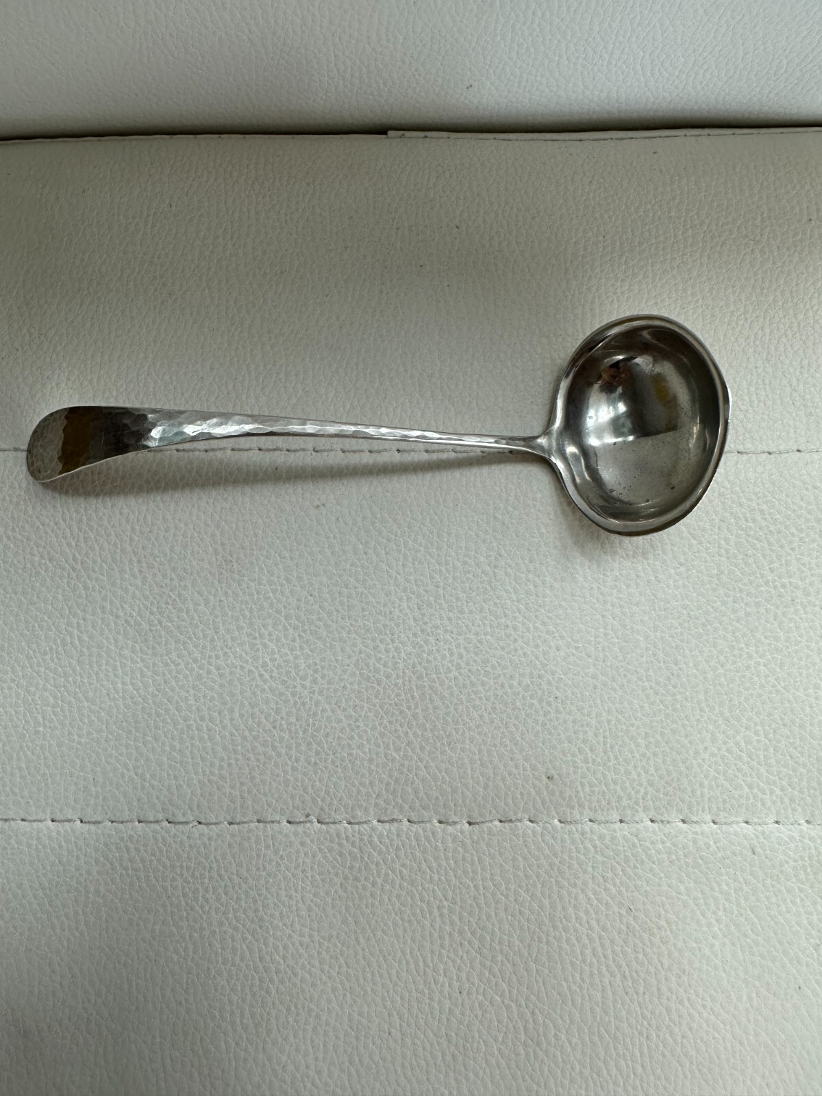 The Small Vintage Antique Sterling Silver Ladle. The sauce or cream