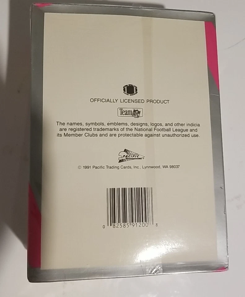 Tarjetas de jugador Pacific NFL Pro Football Plus Premier Edition 1991 36 paquetes sellados Foto 2 de 2
