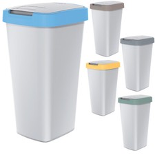 Pattumiera Smistamento 25L Riciclo Segregazione 2 Vie Flap 5 Colori Pattumiera Solida