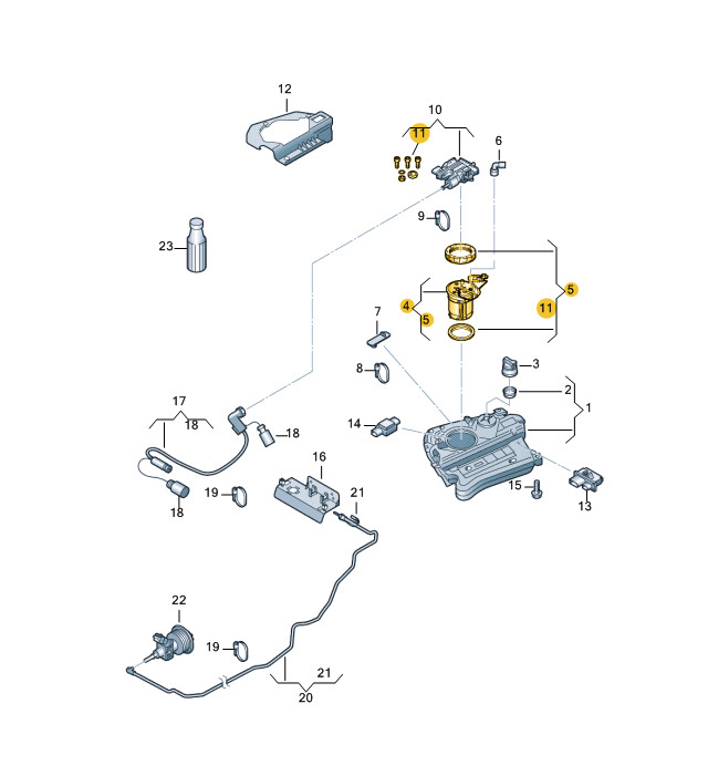 NEW VOLKSWAGEN PASSAT 2013 - 2015 HEATER ELEMENT REPAIR KIT 
