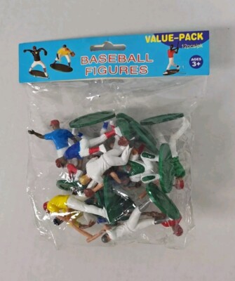 James Paul 12 Piece Baseball Figures 12 Pack Toys/Figures (Bundle and Save)