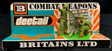 Britains Deetail WWII U.S. Infantry Recoilless Rifle Team - Mint on Master Card
