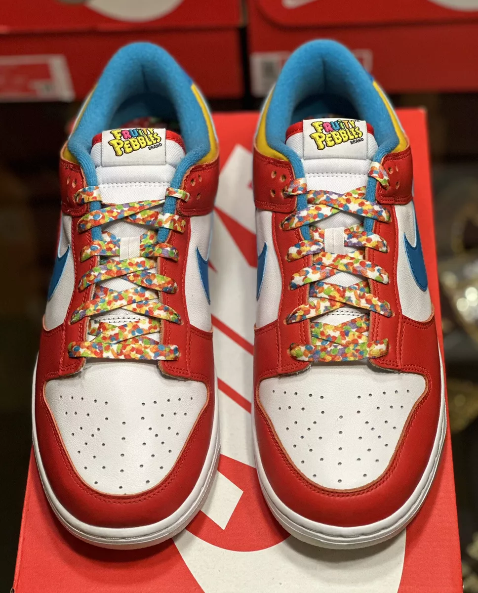 FRUiTY PEBBLES™ × Nike Dunk LowQS 25.5cm