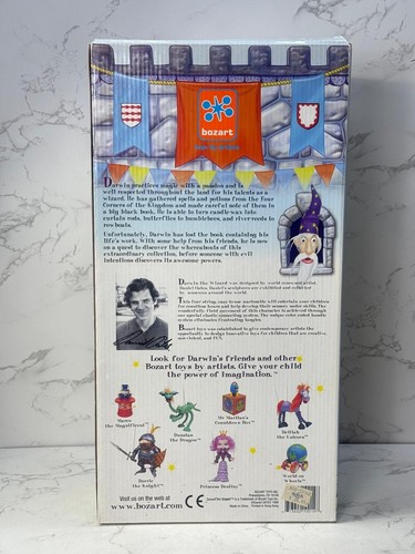 Darwin Wizard Marionette Puppet 1990's BOZART Daniel Oates in NEW Box - Picture 7 of 7