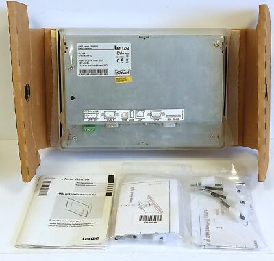 Lenze EL 108 3253-11 Rev 2D.41 24 V Touch Panel Operator Interface w/ Windows CE