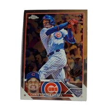 2023 Topps Chrome Baseball Christopher Morel Rookie Card #198 Chicago Cubs. rookie card picture