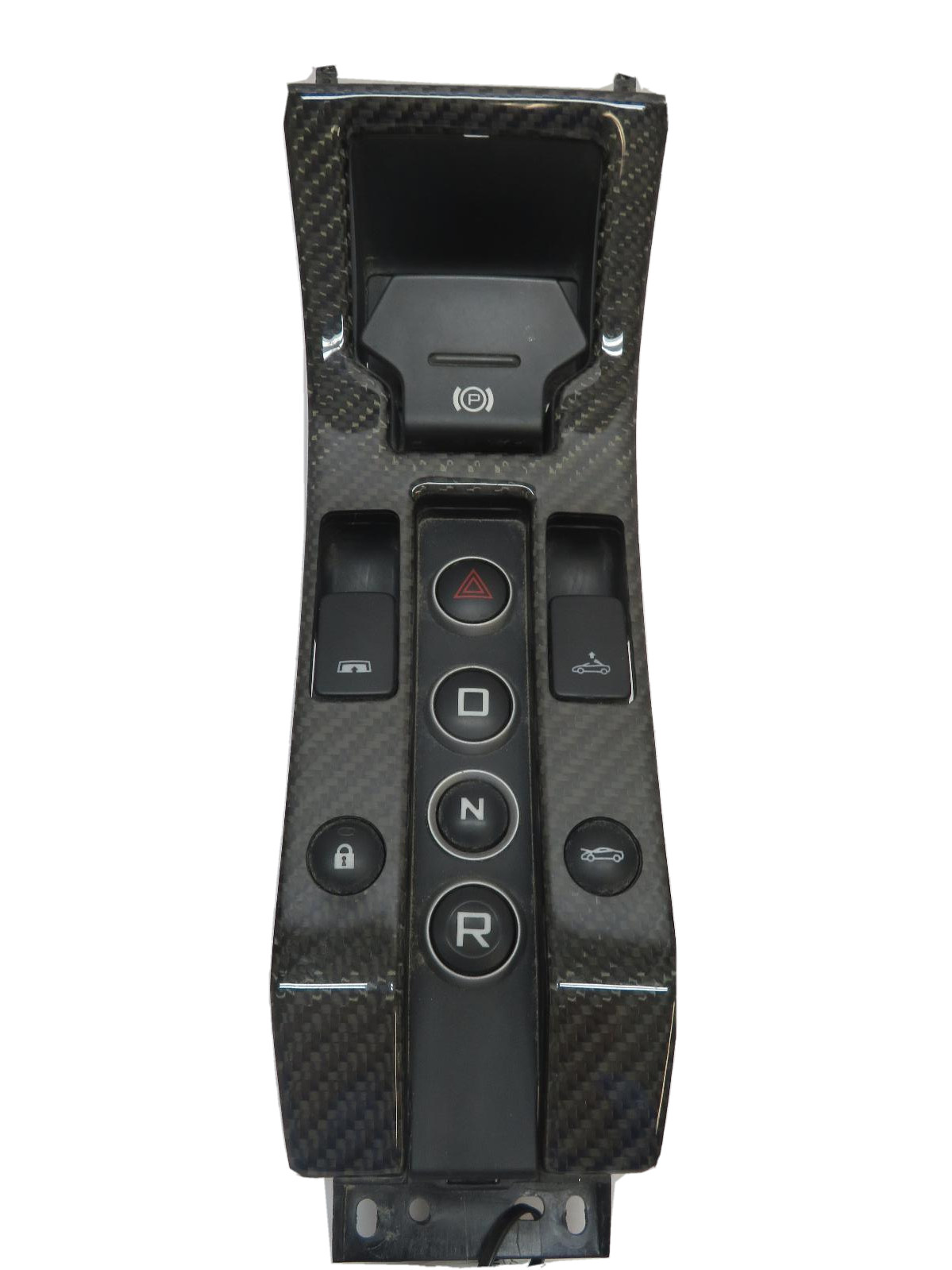 2015 MCLAREN 650S CENTER CONSOLE CONTROL SWITCH PANEL 11M2418SP.01 GEAR SHIFT 