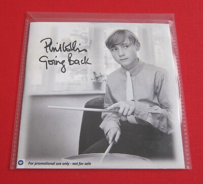 Genesis PHIL COLLINS Going Back RARE TEST PRESS PROMO DJ CD single 2010 NL (I25)