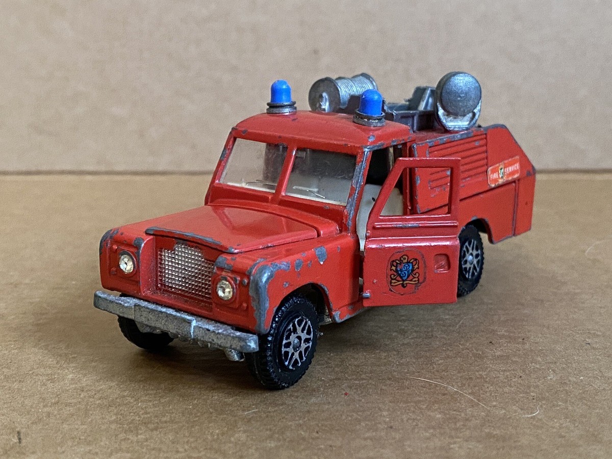 1/43 MODEL POWER Range Rover Pompiers Fire Department Pas Norev Corgi