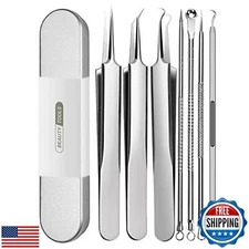 Blackhead Remover Tools,Pimple Extractor,Pimple Popper Tool Kit,7PCS Acssart 