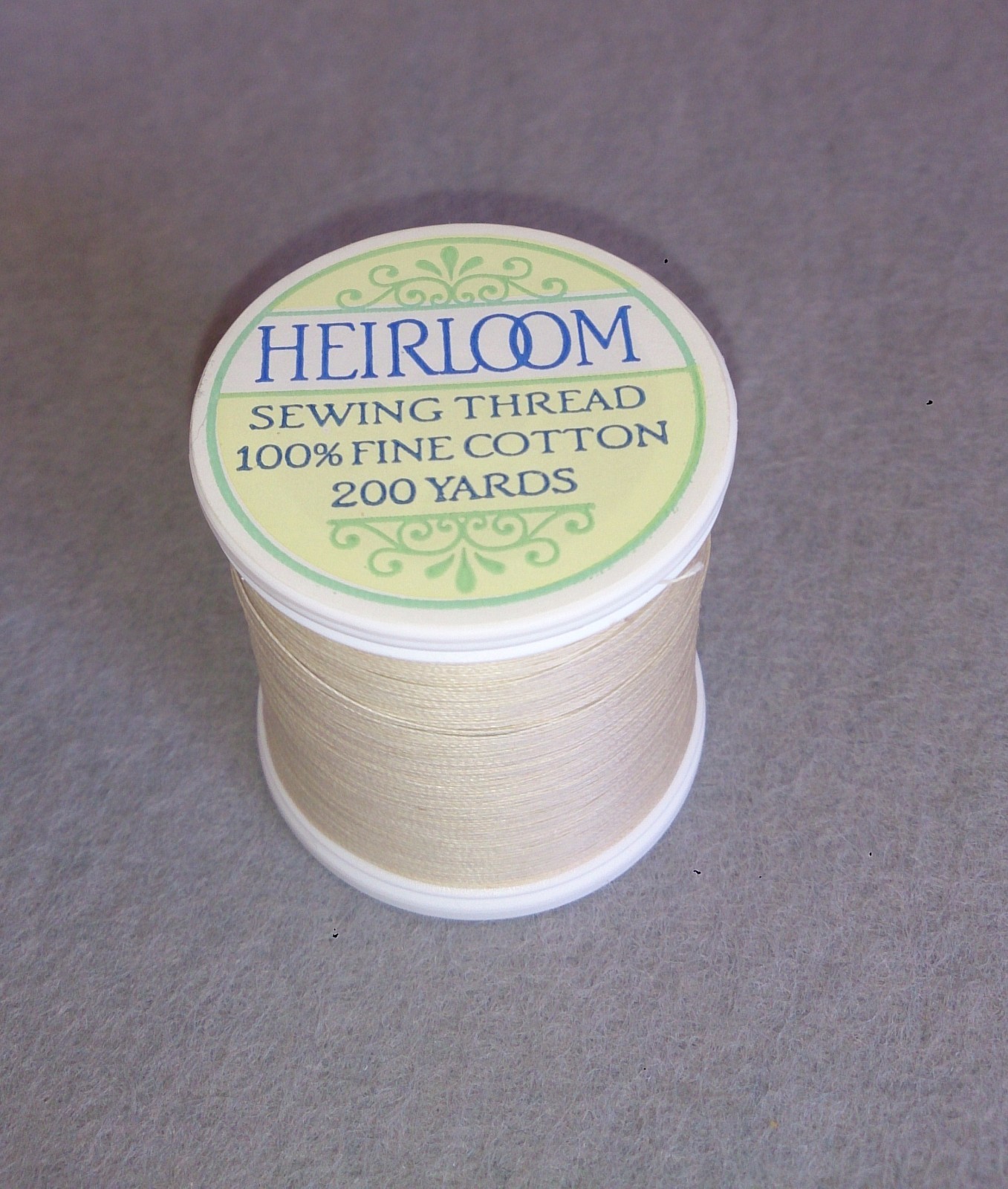 YLI Heirloom Sewing Thread, 70/2ply, white or natural, 100 cotton eBay