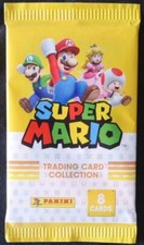 Super Mario Trading Card Collection Card Bags, Panini Barcode