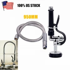 Commercial Restaurant Kitchen Pre-Rinse Spray Head Sprayer Sink Mixer Faucet US