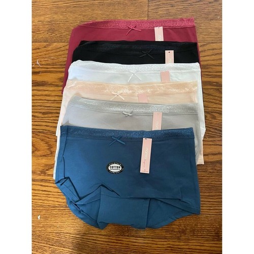 New woman underwear mamia lingerie seamless boyshorts underwear 6pk-Small