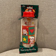 Vintage Snowden Raggedy Ann & Andy 9 oz. Baby Nursing Bottle Original Packaging