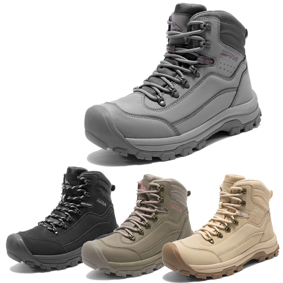 Women's Hiking Boots Ankle Leather Waterproof Trail Trekking Boots Camping Boots
Opens in a new wind
