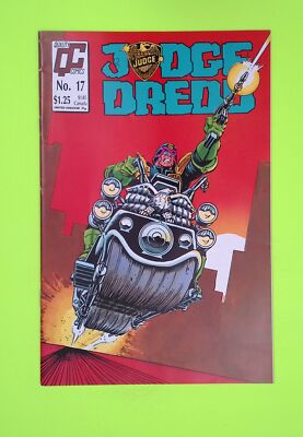 Judge Dredd #17 Vol. 2 1988 Quality Comics Group Mid Grade Comic Book V80-86