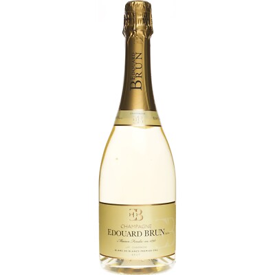 Edouard Brun Champagner Brut Blanc de Blancs Premier Cru 0,75 Liter 12 % Vol.