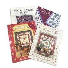 4 Vintage Quilting Pattern Booklets Lot Patchwork Country Designs Craft Books