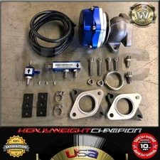 Blue Pro Series Compact Turbo Wastegate 38mm+Bypass Boost Controller 30PSI