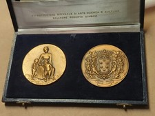 Vintage Bronze The Tuscany of F lorence 1980 MEDAL SET - READ LOOK