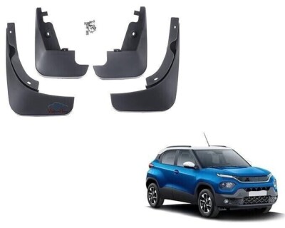 Schmutzfänger Kotflügel Für Tata Punch 2021 Schwarz Kunststoff Front/Rear