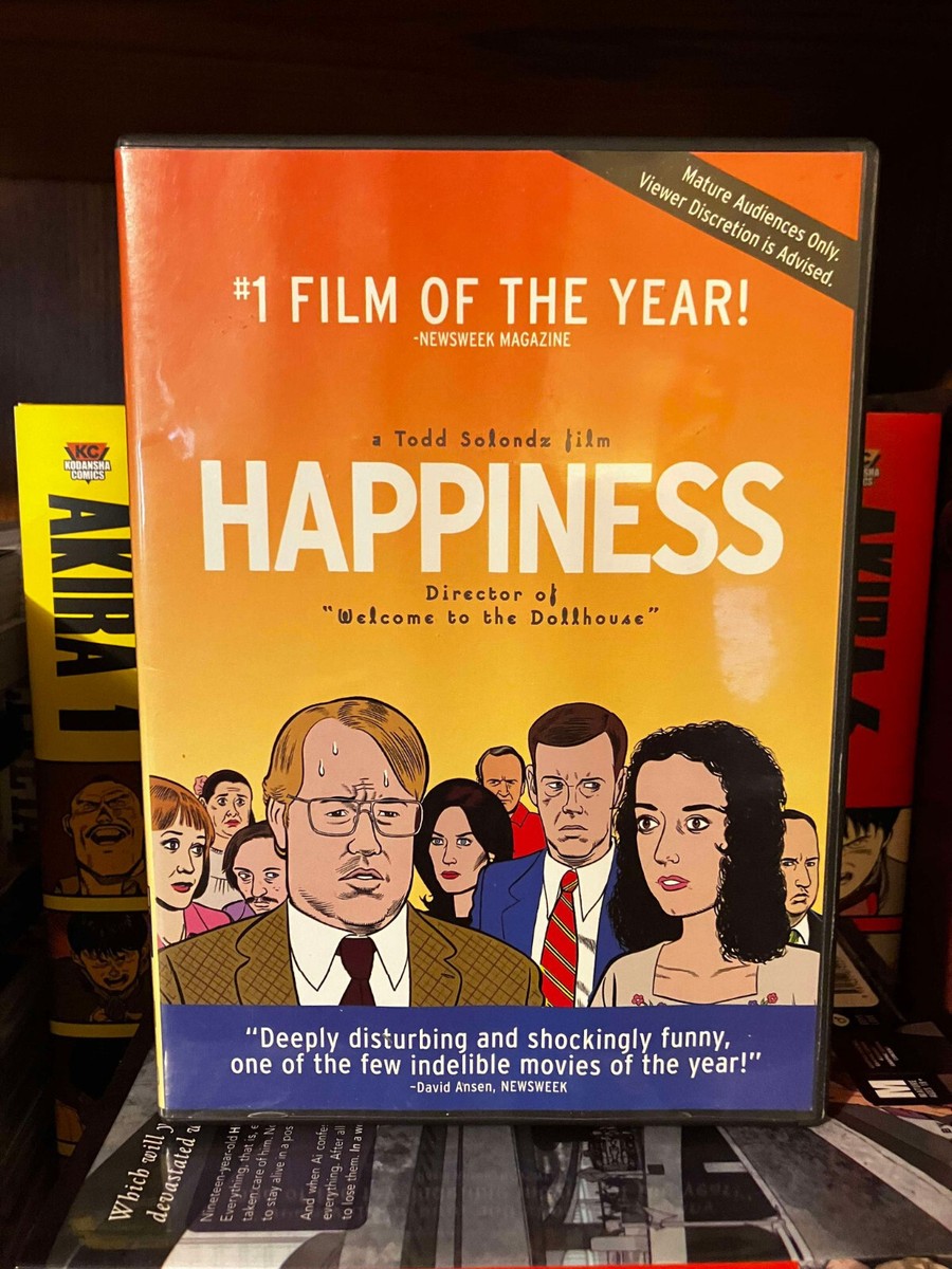 HAPPINESS (1998) DVD TODD SOLONDZ PHILIP SEYMOUR HOFFMAN NC-17 OOP