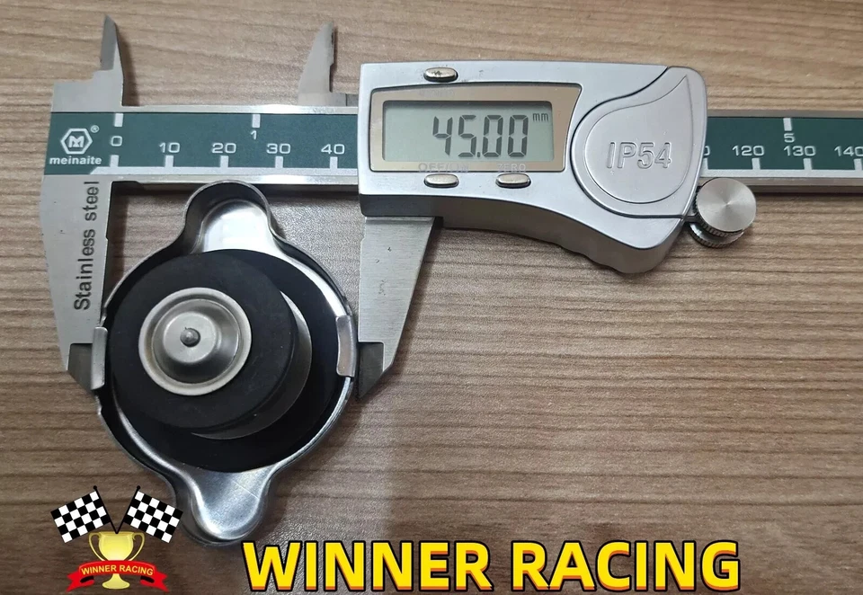 TAPA DE RADIADOR 1,6 BAR 23 LBS/PSI apta para bicicletas Yamaha Honda Suzuki ATV y autos Japón Foto 4 de 4