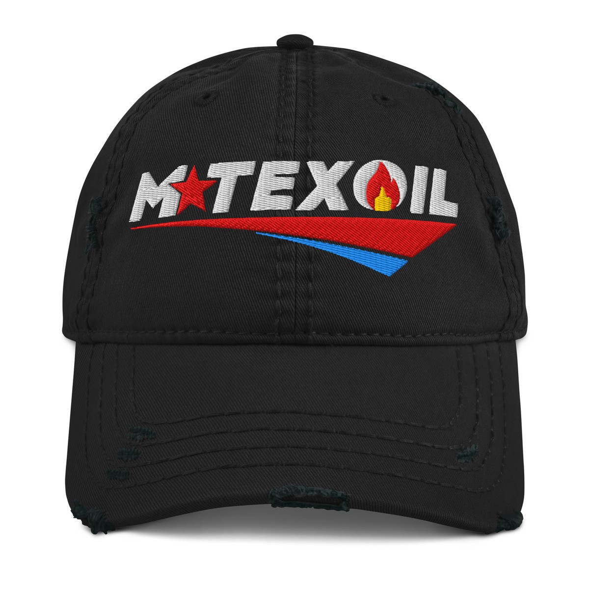 M Tex Oil Cap MTEX OIL Embroidered Distressed Dad Hat | eBay