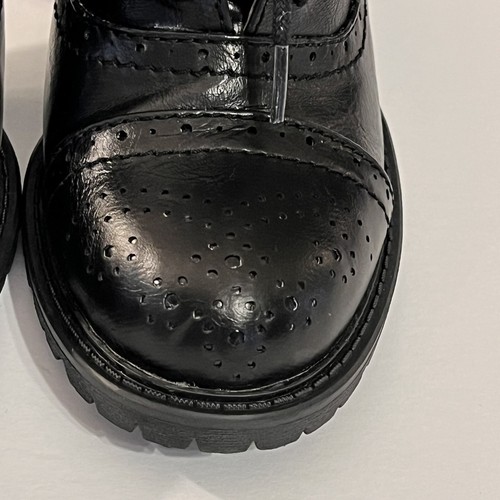 DOLCE Mojo Moxy X2K Wednesday Booties Shoes Aristocratic Black Vegan Leather 8 M - Picture 4 of 15