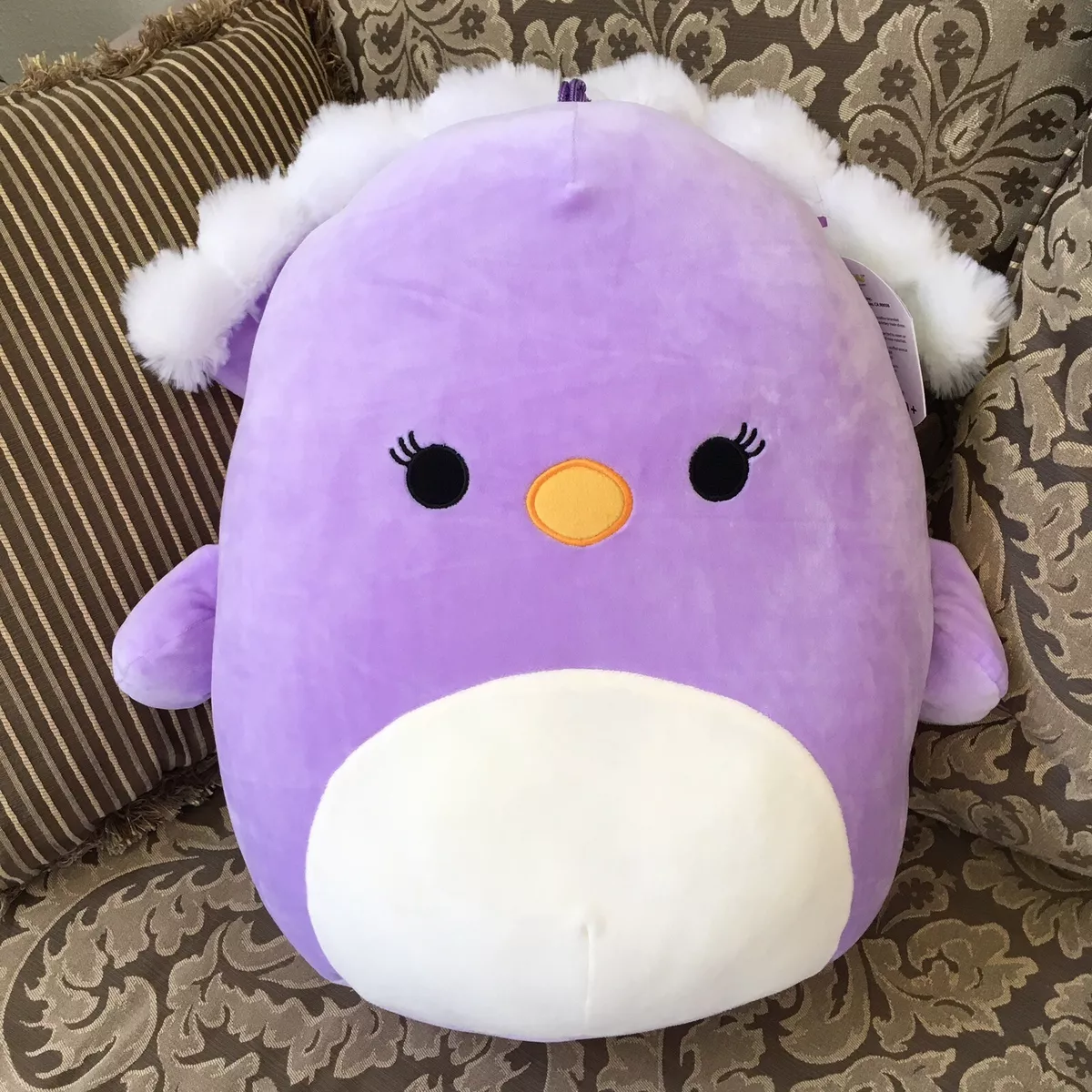 Purple peacock squishmallow deals
