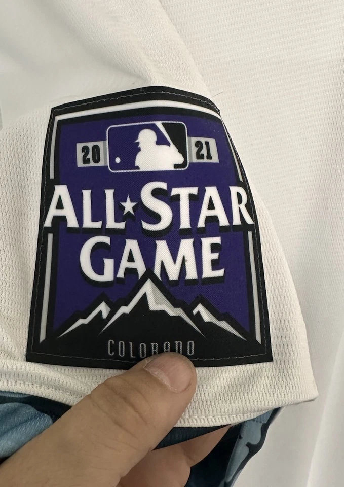 Cincinnati Reds 2021 MLB All Star Game Colorado Nike Men’s Jersey Size 2XL - Image 2 of 4