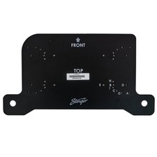 Stinger AMP Bracket for Jeep Wrangler JLU 2007-2018, Under Passenger Seat
