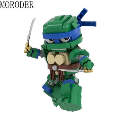 MOCSD mecha Teenage Mutant Ninja Turtles robot combination building block toy