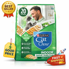 Purina Indoor Dry Cat Food Chicken, Healthy Weight Hairball Control
