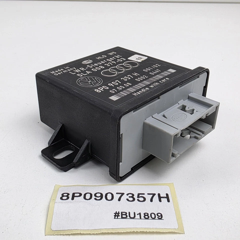 2005-2016 Audi TTS Headlight Range Control Unit Module 8P0907357H - Image 3 of 4