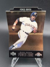 1998 Upper Deck Barry Bonds Power Zone Die Cut Insert Card PZ8