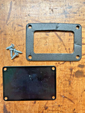 1957 Chevy Heater Control Valve Block-off Plate Kit New